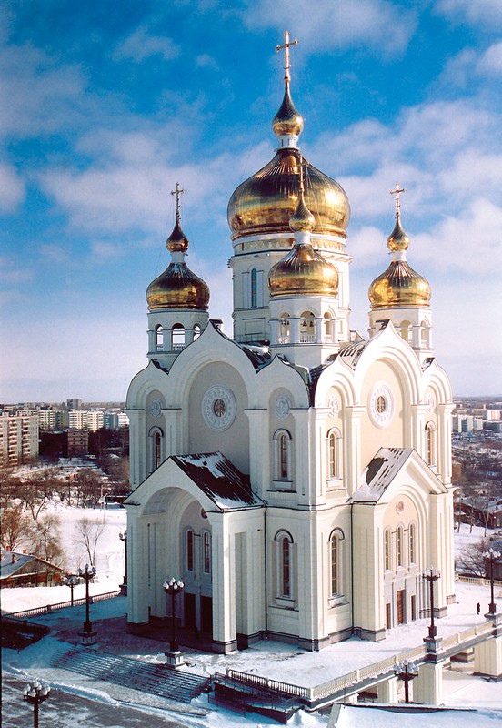 Город Хабаровск Успенский собор